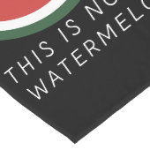 これはスイカではない – パレスティナスイカ ロングテーブルランナー (コーナー)