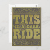 これはダークライドです ポストカード (正面/裏面)