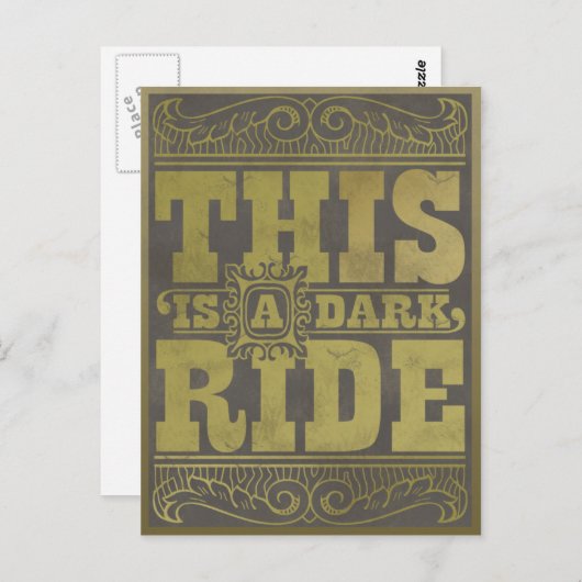 これはダークライドです ポストカード (正面/裏面)