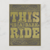 これはダークライドです ポストカード (正面)