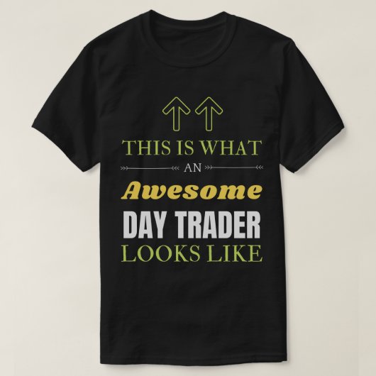 これはデイトレーダ素晴らしーの様子だ Tシャツ (デザイン正面)