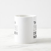 これはデザイナーマグだ コーヒーマグカップ (中央)