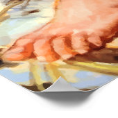 これはトレンチ足だ – それを防ぐ! ポスター (角)