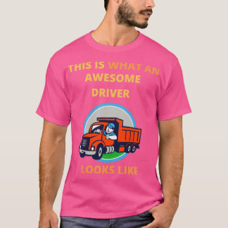 これはドライバ素晴らしーが29のように見える Tシャツ