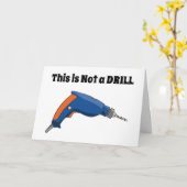 これはドリルではない カード (黄色い花)