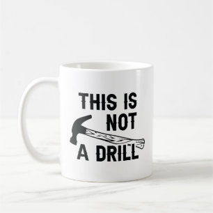 これはドリルではない コーヒーマグカップ