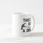 これはドリルではない コーヒーマグカップ (正面右)