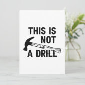 これはドリルではない サンキューカード (スタンド正面)