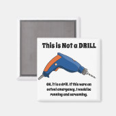 これはドリルではない マグネット (正面/裏面)