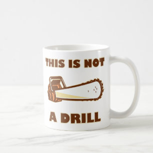 これはドリルのチェーンソーではないです コーヒーマグカップ