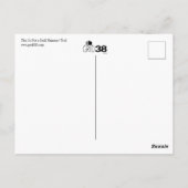 これはドリルハンマーツール葉書ではない ポストカード (裏面)