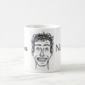 これはナイジェルのマグです コーヒーマグカップ (中央)