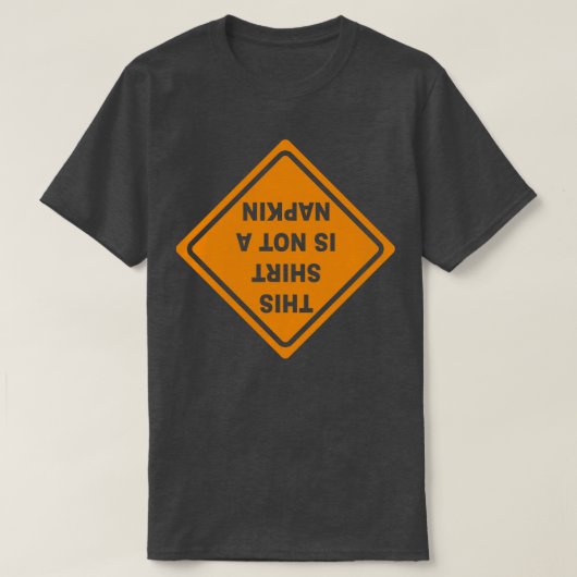 これはナプキン乱雑な子供の男性の女性おもしろい1 Tシャツ (デザイン正面)