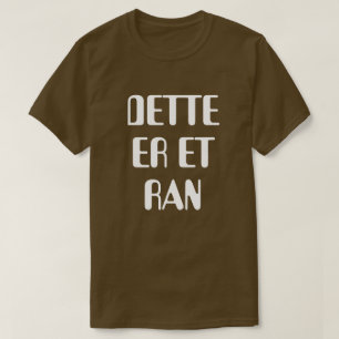 これはノルウェーの茶色の強盗です Tシャツ