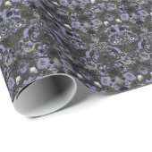 これはハロウィンの~の幽霊のよく出るなダマスク織です ラッピングペーパー (ロールコーナー)