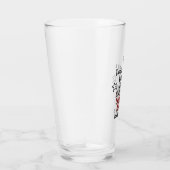 これはバッカス、忍者、スーパースター、ラクロス タンブラーグラス (右)