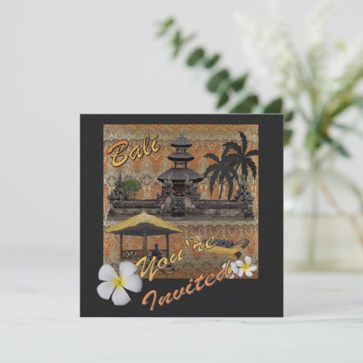 これはバリです 招待状 (スタンド正面)