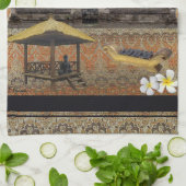 これはバリキッチンタオル キッチンタオル (折り畳み)