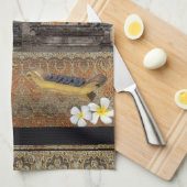 これはバリキッチンタオル キッチンタオル (四つ折り)