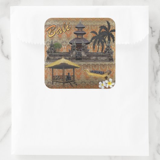 これはバリ島 スクエアシール (バッグ)