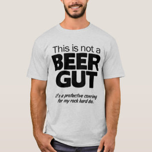 これはビール腸のおもしろいなアルコール性のTシャツではないです Tシャツ