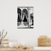 これはフォード劇場のプライベートボックス洗濯物 ポスター (キッチン)