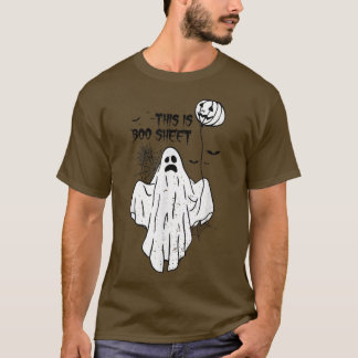 これはブシートブーおもしろい幽霊かぼちゃハロウィー Tシャツ