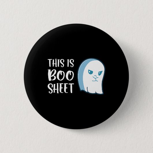 これはブーシートおもしろいハロウィンことわざ 缶バッジ (正面)