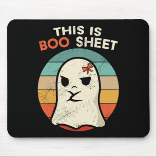 これはブーシートおもしろいハロウィンコスチュームおもしろいハロ マウスパッド