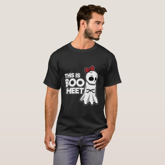 これはブーシートの不認可幽霊おもしろい浅 Tシャツ (正面フル)
