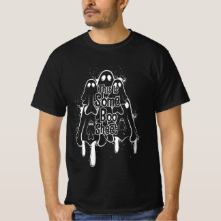 これはブーシート幽霊レトロハロウィーンのコスチューム私 Tシャツ