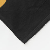 これはブーシート幽霊レトロハロウィーン衣装の男性である フリースブランケット (角)