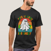 これはブーシート幽霊中指おもしろいH Tシャツ (正面)