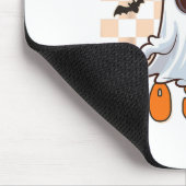 これはブーシート幽霊Groovyハロウィーンの衣装M マウスパッド (コーナー)