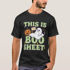 これはブーシート面白いハロウィーン幽霊引用文 Tシャツ