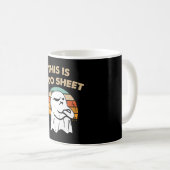 これはブーシート、レトロハロウィーン、おかしなハロウィーン コーヒーマグカップ (正面右)