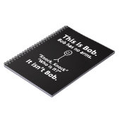 これはボブです ノートブック (左側)