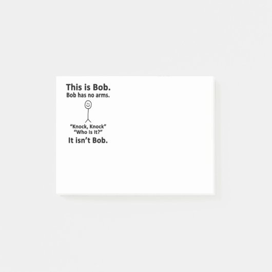 これはボブです ポストイット (正面)