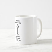 これはボブボブは腕をノックしないノック誰だ コーヒーマグカップ (正面右)