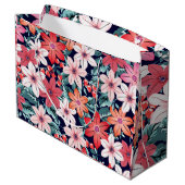これはボホルl春の花園モダンだ ラージペーパーバッグ (裏面アングル)