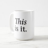 これはマグだ コーヒーマグカップ (正面左)