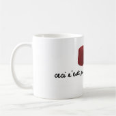 これはマグではないです コーヒーマグカップ (左)