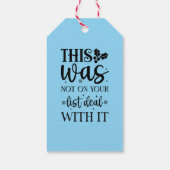 これはリストに載っていなかった ギフトタグ (裏面)