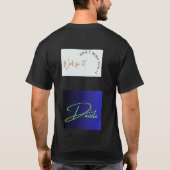 これはルネッサンス絵を描ススタイルの産物だ Tシャツ (裏面)