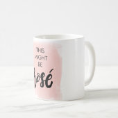 これはロゼ・マグかもしれない コーヒーマグカップ (正面右)