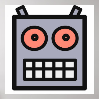 これはロボットの頭だ ポスター