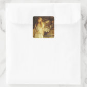 これはローレンス・アルマ=タデマによる『我が家の片隅』 スクエアシール (バッグ)