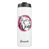 これはワインの上昇温暖気流のタンブラーであるかもしれません タンブラー (正面)