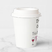 これはワインの可能性がある 紙コップ (右)