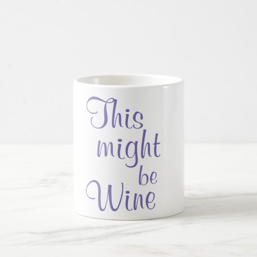 これはワイン-コーヒー・マグであるかもしれません コーヒーマグカップ (中央)